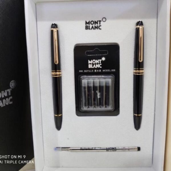 repliche,replica,perfette,siti di,affidabili,migliori siti,dove comprare,1:1,scarpe da ginnastica [Nuovo set regalo di penne per coppie] Set combinato di penna Mont Blanc Signature e penna stilografica (FUU0D)