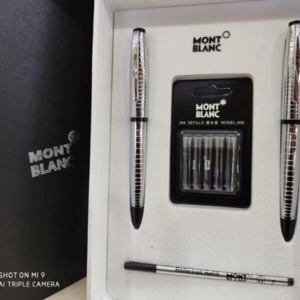 repliche,replica,perfette,siti di,affidabili,migliori siti,dove comprare,1:1,scarpe da ginnastica [Nuovo set regalo di penne per coppie] Set combinato di penna Mont Blanc Signature e penna stilografica (MCJ89)