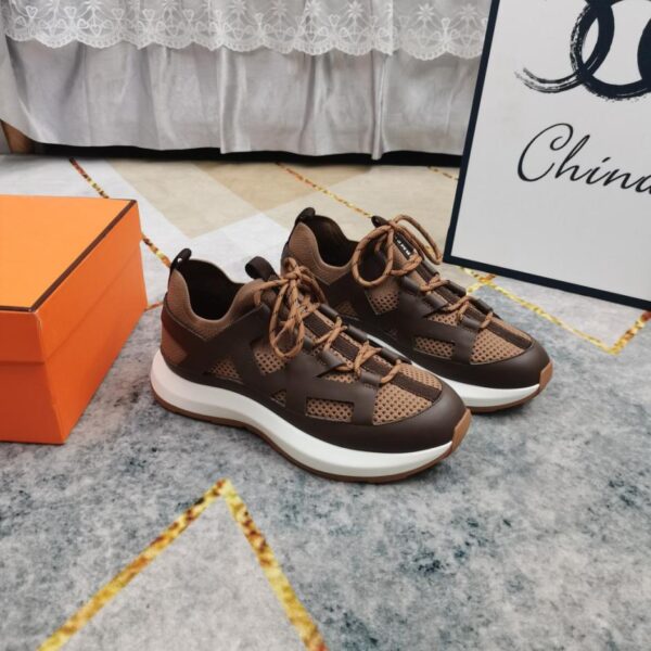 repliche,replica,perfette,siti di,affidabili,migliori siti,dove comprare,1:1,scarpe da ginnastica Nuove scarpe casual basse di Hermes (03HST)