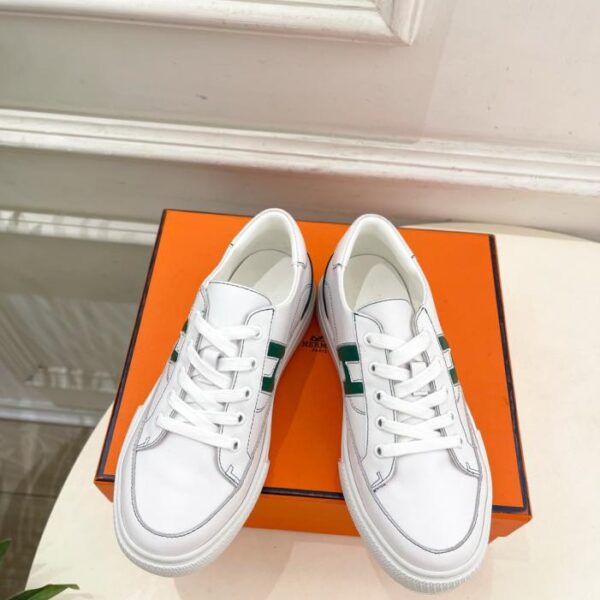 Scarpe sportive da coppia Hermes Counter New Classic a forma di H (0V5B7)