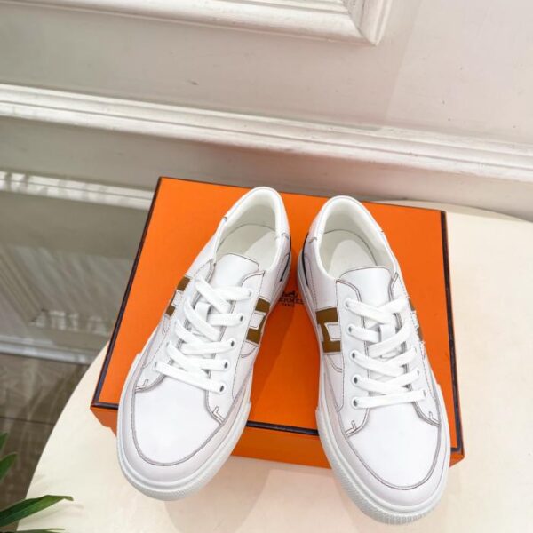 Nuove classiche sneakers da coppia Hermes a forma di H (XNB2E)