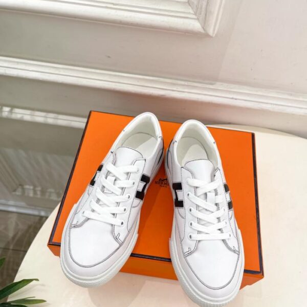 Nuove classiche sneakers da coppia Hermes a forma di H (YL2EC)