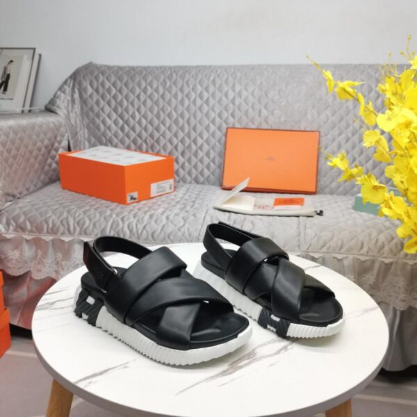 repliche,replica,perfette,siti di,affidabili,migliori siti,dove comprare,1:1,scarpe da ginnastica Sandali Hermes YB in tessuto consistente con suola super leggera e comoda (GVK9R)