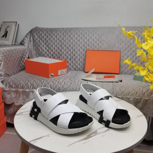 repliche,replica,perfette,siti di,affidabili,migliori siti,dove comprare,1:1,scarpe da ginnastica Sandali Hermes YB in tessuto consistente con suola super leggera e comoda (IFO51)