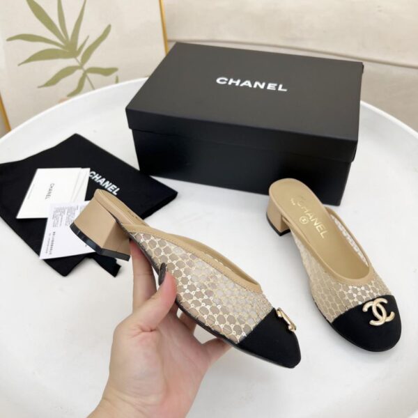repliche,replica,perfette,siti di,affidabili,migliori siti,dove comprare,1:1,scarpe da ginnastica Sandali senza schienale Chanel primavera/estate, serie scarpe da ballo, nuovi mocassini (2I4OZ)