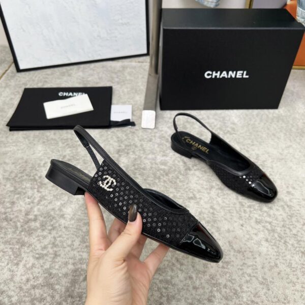 repliche,replica,perfette,siti di,affidabili,migliori siti,dove comprare,1:1,scarpe da ginnastica Sandali senza schienale Chanel primavera/estate, nuova serie di scarpe da ballo, mocassini (BO30J)