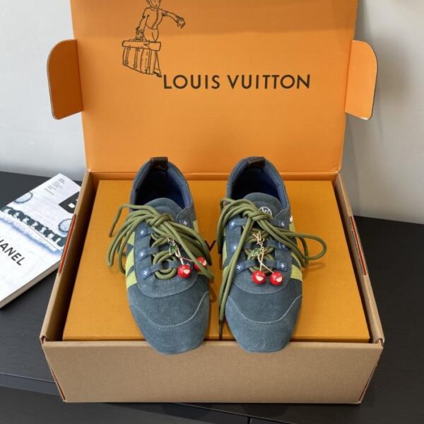 repliche,replica,perfette,siti di,affidabili,migliori siti,dove comprare,1:1,scarpe da ginnastica Louis Vuitton Collezione Primavera/Estate Sneakerina, Sneakers da Ballo, Scarpe Destrezza, Stile Coppia, Edizione Top (DXNGY)