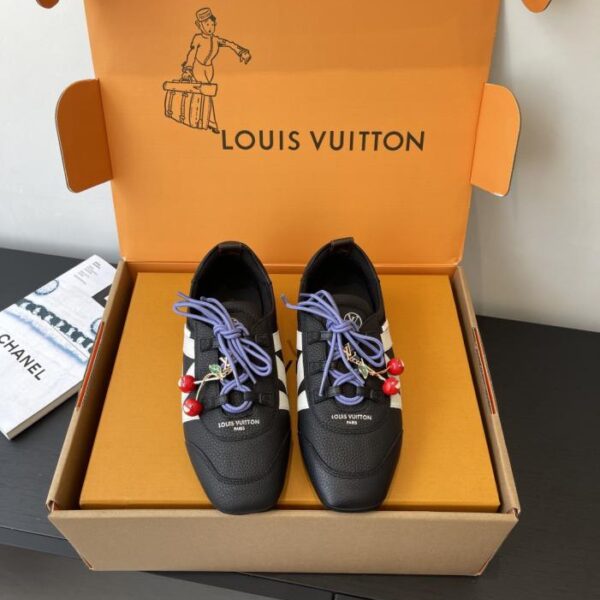 repliche,replica,perfette,siti di,affidabili,migliori siti,dove comprare,1:1,scarpe da ginnastica Louis Vuitton Collezione Primavera/Estate Sneakerina, scarpe da ginnastica da ballo, scarpe da allenamento tedesche, stile da coppia, edizione speciale (ML548)