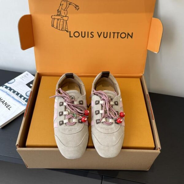 repliche,replica,perfette,siti di,affidabili,migliori siti,dove comprare,1:1,scarpe da ginnastica Louis Vuitton Collezione Primavera/Estate Sneakerina, scarpe da ginnastica da ballo, scarpe da allenamento tedesche, stile da coppia, edizione speciale (Y1JSL)