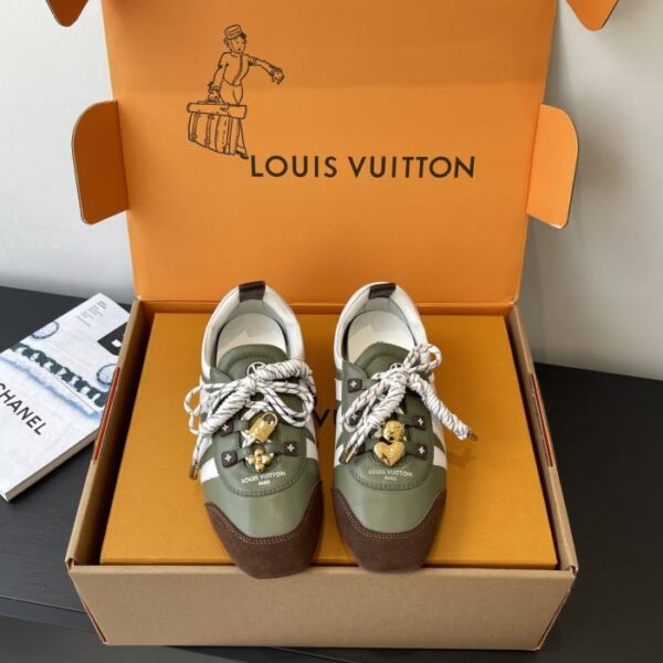 repliche,replica,perfette,siti di,affidabili,migliori siti,dove comprare,1:1,scarpe da ginnastica Louis Vuitton Collezione Primavera/Estate Sneakerina, scarpe da ginnastica da ballo, scarpe da allenamento tedesche, stile da coppia, edizione speciale (LSIHE)