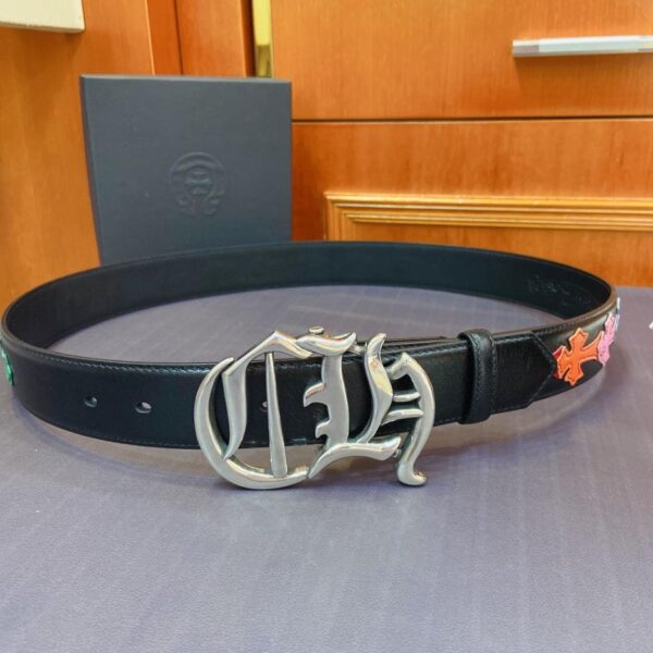 repliche,replica,perfette,siti di,affidabili,migliori siti,dove comprare,1:1,scarpe da ginnastica Modello staccabile Chrome Hearts, rame puro con finiture in argento 925, pelle originale importata (O2GHS)