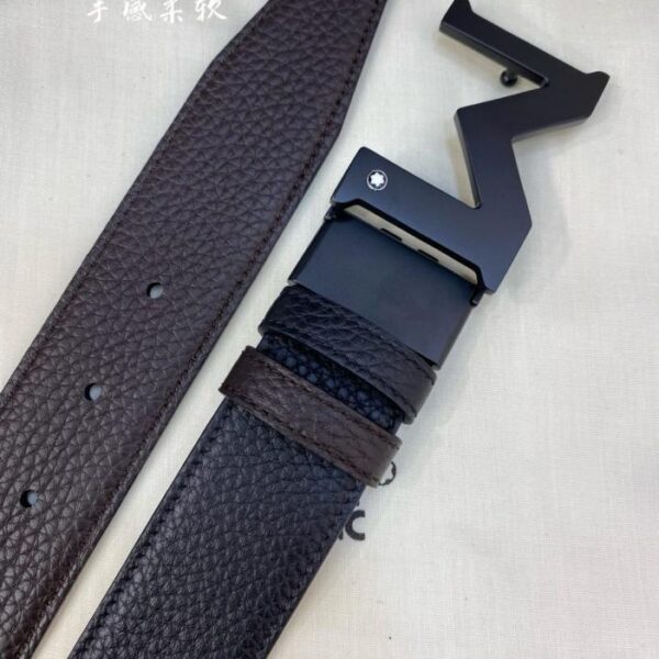 repliche,replica,perfette,siti di,affidabili,migliori siti,dove comprare,1:1,scarpe da ginnastica Cintura business casual Montblanc in pelle bovina pieno fiore larga 3,5 cm (3CS6T)