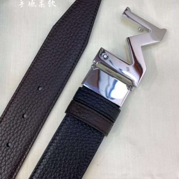 repliche,replica,perfette,siti di,affidabili,migliori siti,dove comprare,1:1,scarpe da ginnastica Cintura Montblanc business casual in pelle bovina con strato superiore largo 3,5 cm (JXFMF)