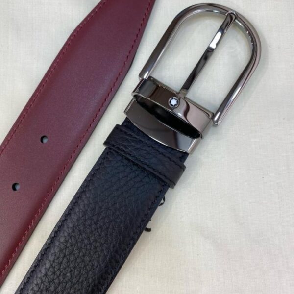 repliche,replica,perfette,siti di,affidabili,migliori siti,dove comprare,1:1,scarpe da ginnastica Cintura business casual Montblanc in pelle bovina pieno fiore larga 3,5 cm (2YFNA)
