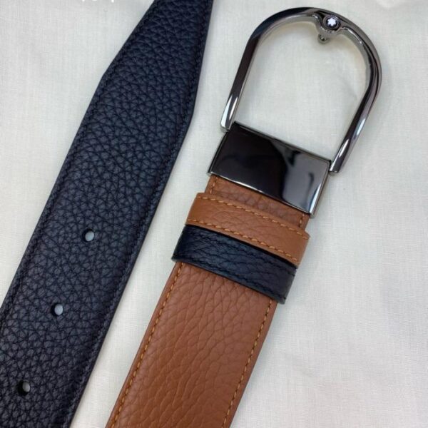 repliche,replica,perfette,siti di,affidabili,migliori siti,dove comprare,1:1,scarpe da ginnastica Cintura business casual Montblanc in pelle bovina pieno fiore larga 3,5 cm (NC0LW)