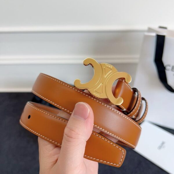 repliche,replica,perfette,siti di,affidabili,migliori siti,dove comprare,1:1,scarpe da ginnastica Cintura CELINE Arc de Triomphe da 2,5 cm, in pelle pregiata importata. (SM1WT)