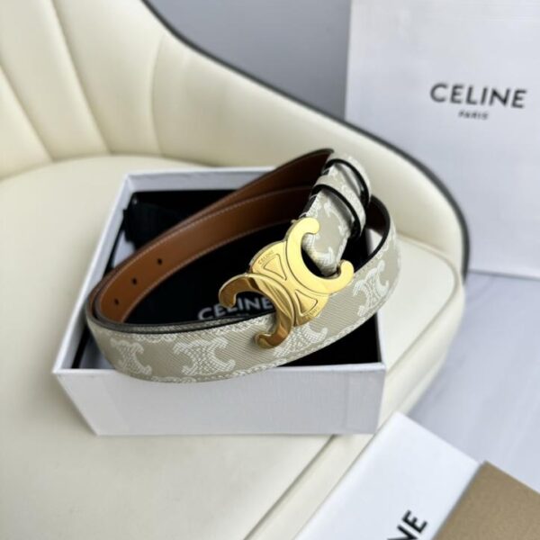 repliche,replica,perfette,siti di,affidabili,migliori siti,dove comprare,1:1,scarpe da ginnastica Celine modello originale da donna, nuovo, larghezza 2,5 cm, fibbia in ottone con Arco di Trionfo, strato superiore in pelle di vitello (U7XFA)