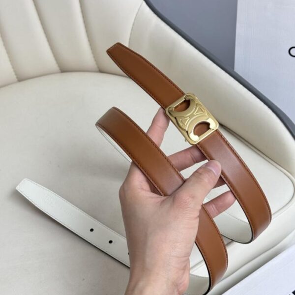 repliche,replica,perfette,siti di,affidabili,migliori siti,dove comprare,1:1,scarpe da ginnastica Celine modello originale da donna, nuovo, larghezza 2,5 cm, fibbia in ottone con Arco di Trionfo, strato superiore in pelle di vitello (JQ97G)