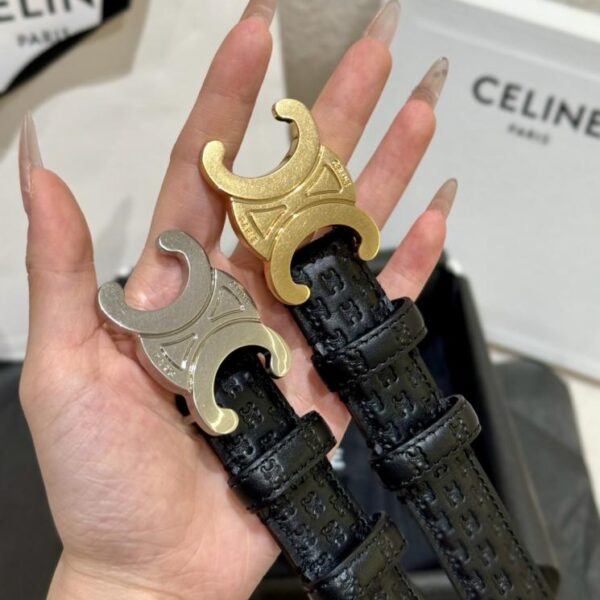 repliche,replica,perfette,siti di,affidabili,migliori siti,dove comprare,1:1,scarpe da ginnastica Cintura da donna Celine 2,5 cm (1UHK2)