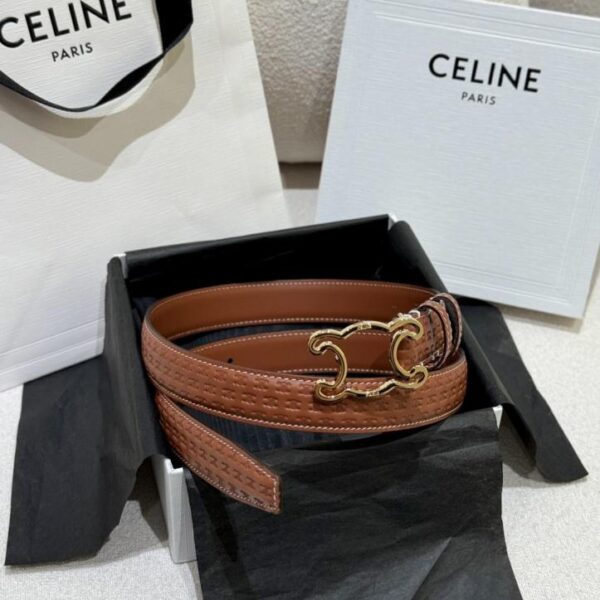 repliche,replica,perfette,siti di,affidabili,migliori siti,dove comprare,1:1,scarpe da ginnastica Cintura da donna Celine (2,5 cm) (OCF30)
