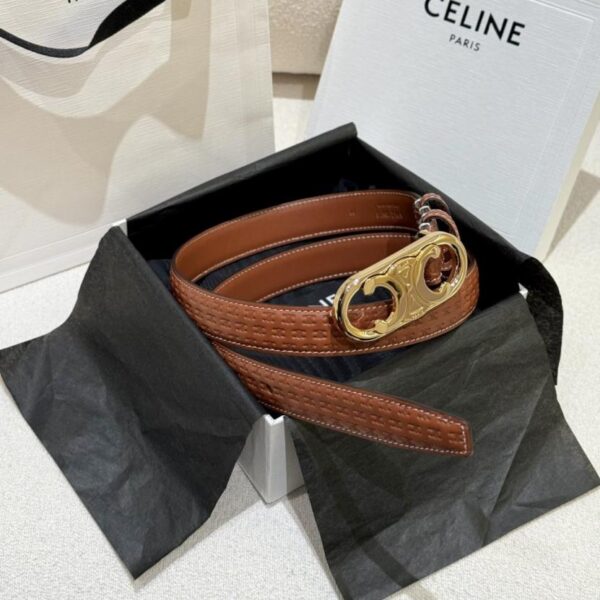 repliche,replica,perfette,siti di,affidabili,migliori siti,dove comprare,1:1,scarpe da ginnastica Cintura da donna Celine (2,5 cm AX6KY)