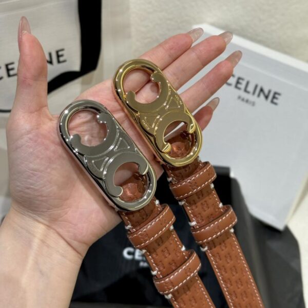 repliche,replica,perfette,siti di,affidabili,migliori siti,dove comprare,1:1,scarpe da ginnastica Cintura da donna Celine (2,5 cm, RQMUQ)