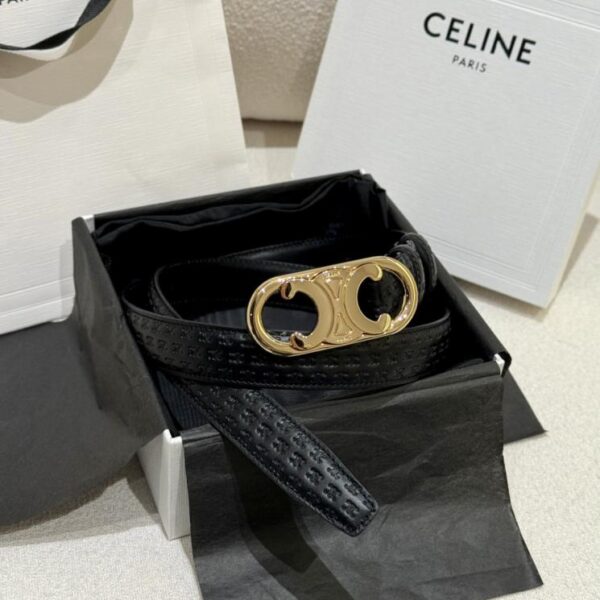 repliche,replica,perfette,siti di,affidabili,migliori siti,dove comprare,1:1,scarpe da ginnastica Cintura da donna Celine (2,5 cm, Y2EQY)