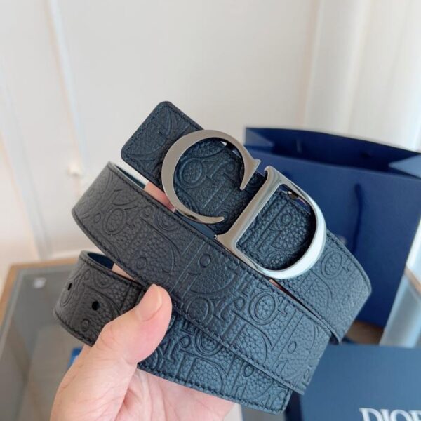 Dior in pelle originale francese migliorata 3,5 cm (NKPZ3)