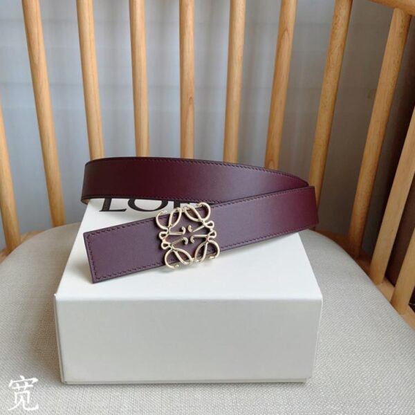 repliche,replica,perfette,siti di,affidabili,migliori siti,dove comprare,1:1,scarpe da ginnastica Cintura LOEWE ultimo modello dello stesso stile, larghezza 3,5 cm (H3N28)