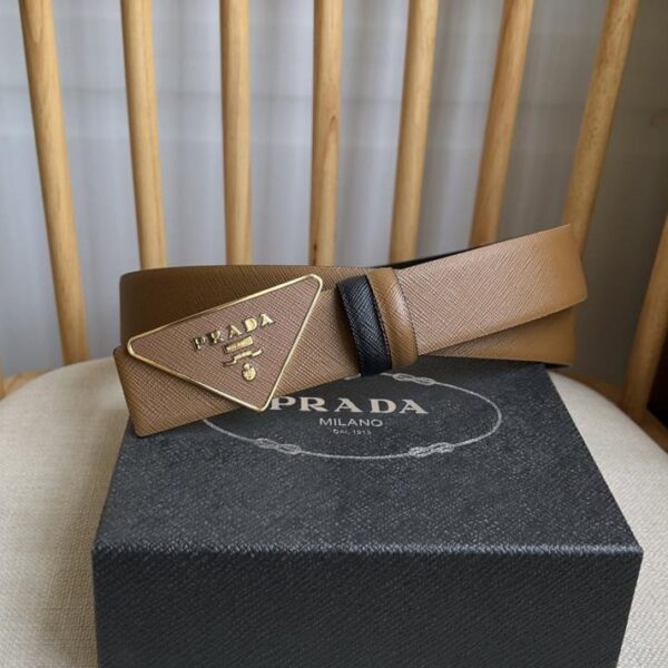Cintura con fibbia PRADA ultimo modello 3,5 cm (9OI2L)