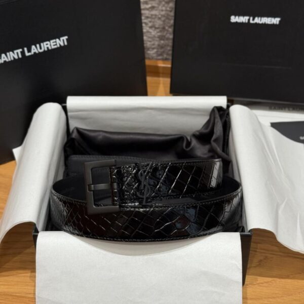 repliche,replica,perfette,siti di,affidabili,migliori siti,dove comprare,1:1,scarpe da ginnastica Cintura nuova YSL 30mm (2S79D)