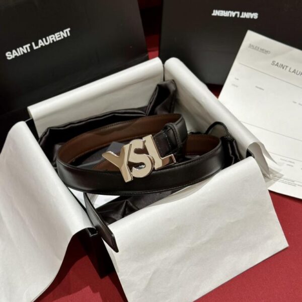 repliche,replica,perfette,siti di,affidabili,migliori siti,dove comprare,1:1,scarpe da ginnastica Nuova cintura da donna Ysl (4RVFB)