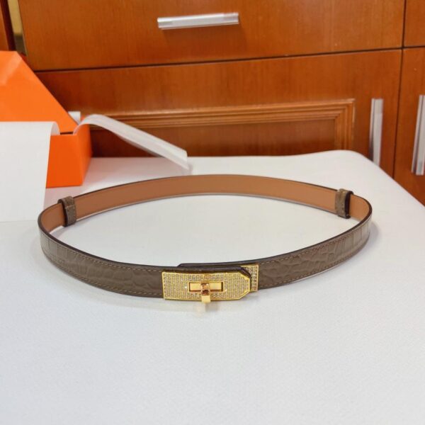 repliche,replica,perfette,siti di,affidabili,migliori siti,dove comprare,1:1,scarpe da ginnastica Cintura HERMES Kelly 18mm (HV85G)
