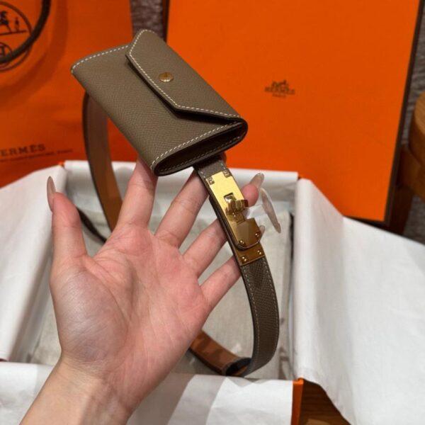 repliche,replica,perfette,siti di,affidabili,migliori siti,dove comprare,1:1,scarpe da ginnastica Hermes Kelly fibbia piccola marsupio H nuova cintura (7SIW6)