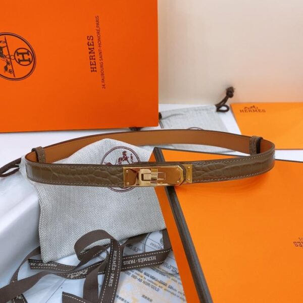 repliche,replica,perfette,siti di,affidabili,migliori siti,dove comprare,1:1,scarpe da ginnastica Cintura Kelly 1.8 in pelle di vitello Epsom con stampa coccodrillo (I0V1F)