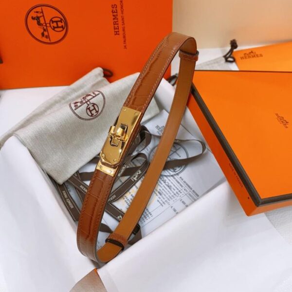 repliche,replica,perfette,siti di,affidabili,migliori siti,dove comprare,1:1,scarpe da ginnastica Cintura Kelly 1.8 in pelle di vitello Epsom con stampa coccodrillo (MLSFT)