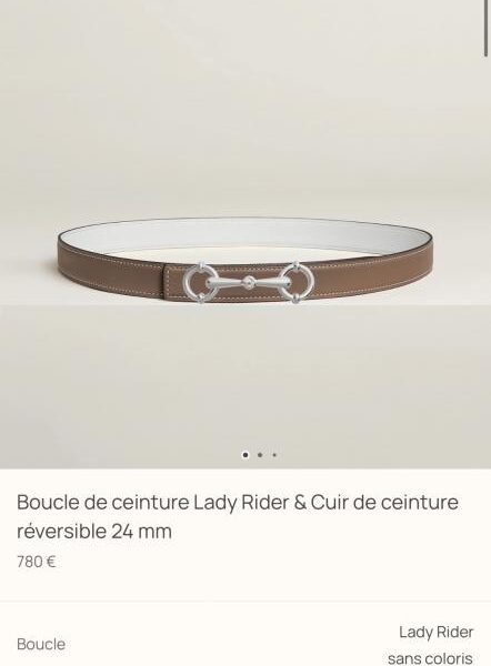 repliche,replica,perfette,siti di,affidabili,migliori siti,dove comprare,1:1,scarpe da ginnastica Nuova cintura da donna Hermes in pelle Epsom importata, larghezza 24 mm, con dettagli in metallo della boutique Lady Rider (S3U29)