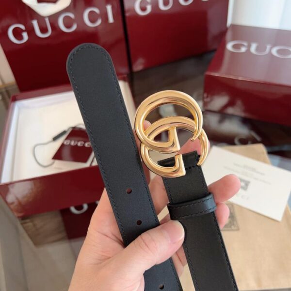 repliche,replica,perfette,siti di,affidabili,migliori siti,dove comprare,1:1,scarpe da ginnastica GUCCI Superficie superiore in pelle di vitello larghezza 3,0 cm (Y183C)
