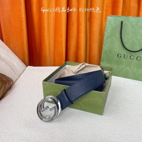 repliche,replica,perfette,siti di,affidabili,migliori siti,dove comprare,1:1,scarpe da ginnastica Gucci classica pelle goffrata con suola in cuoio originale, fibbia in ottone pregiato, larghezza 4,0 cm (1K8OO)
