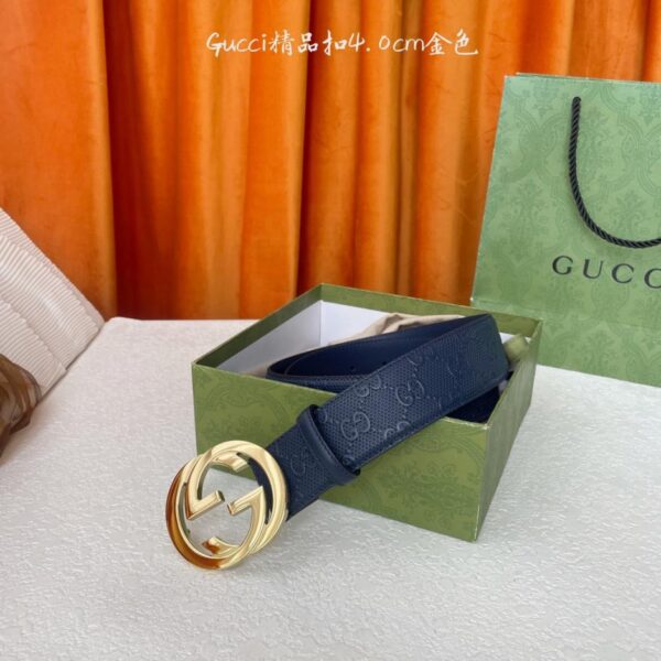 repliche,replica,perfette,siti di,affidabili,migliori siti,dove comprare,1:1,scarpe da ginnastica Gucci classica pelle goffrata con suola in cuoio originale, fibbia in ottone pregiato, larghezza 4,0 cm (DT9GC)