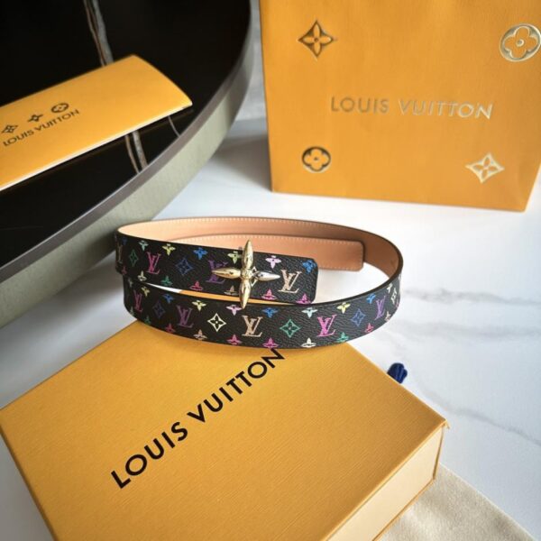 Cintura originale da donna LOUIS VUITTON, nuova arrivata, larghezza 25 mm (YXOWK)