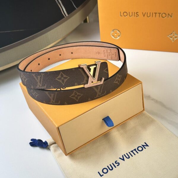 repliche,replica,perfette,siti di,affidabili,migliori siti,dove comprare,1:1,scarpe da ginnastica Cintura originale da donna LOUIS VUITTON, nuova arrivata, larghezza 30 mm (M08I1)