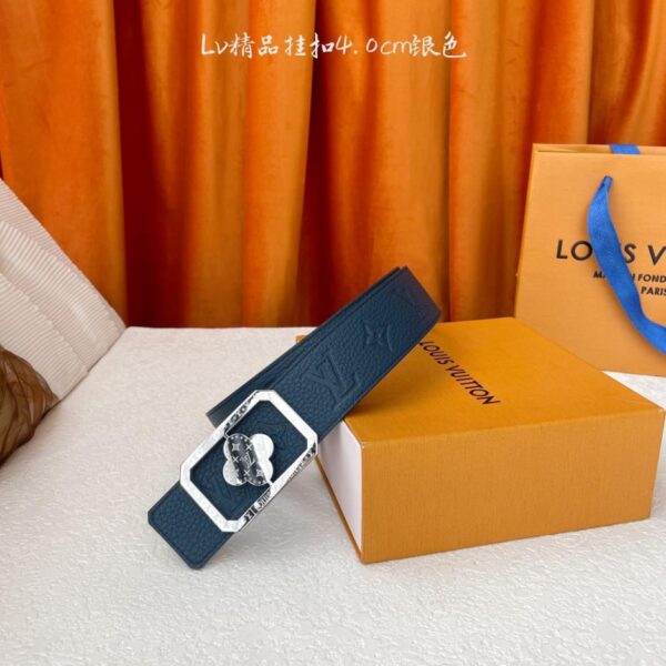 repliche,replica,perfette,siti di,affidabili,migliori siti,dove comprare,1:1,scarpe da ginnastica 【LOUIS VUITTON】Fibbia classica originale Boutique Larghezza 4,0 cm (GYGI0)