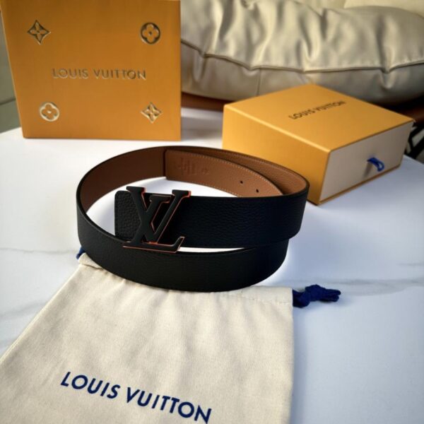 repliche,replica,perfette,siti di,affidabili,migliori siti,dove comprare,1:1,scarpe da ginnastica Cintura originale da uomo LOUIS VUITTON nuova, larghezza 40 mm (KCEST)