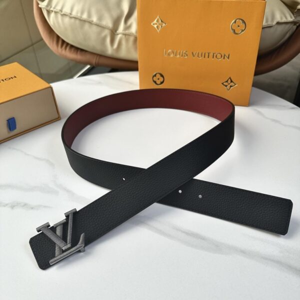 repliche,replica,perfette,siti di,affidabili,migliori siti,dove comprare,1:1,scarpe da ginnastica Cintura originale da uomo LOUIS VUITTON nuova, larghezza 40 mm (OY6QE)