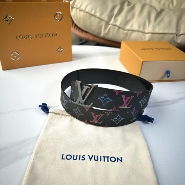 repliche,replica,perfette,siti di,affidabili,migliori siti,dove comprare,1:1,scarpe da ginnastica Cintura originale da uomo LOUIS VUITTON nuova, larghezza 40 mm (3BAZD)