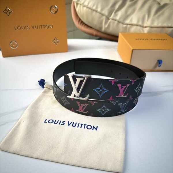 repliche,replica,perfette,siti di,affidabili,migliori siti,dove comprare,1:1,scarpe da ginnastica Cintura originale da uomo LOUIS VUITTON nuova, larghezza 40 mm (E3DHQ)