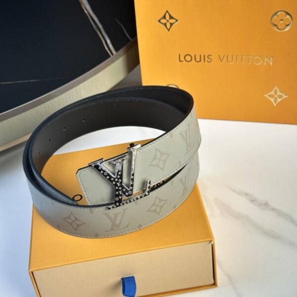 repliche,replica,perfette,siti di,affidabili,migliori siti,dove comprare,1:1,scarpe da ginnastica Cintura originale da uomo LOUIS VUITTON, nuova arrivata, larghezza 40 mm (L3CJF)