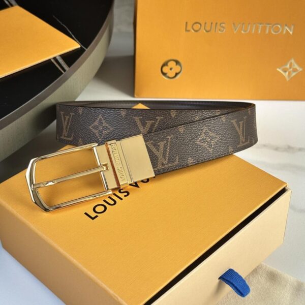 repliche,replica,perfette,siti di,affidabili,migliori siti,dove comprare,1:1,scarpe da ginnastica Cintura originale da uomo LOUIS VUITTON nuova, larghezza 35 mm (HN5LP)