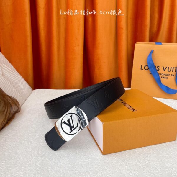 repliche,replica,perfette,siti di,affidabili,migliori siti,dove comprare,1:1,scarpe da ginnastica 【LOUIS VUITTON】Fibbia classica originale Boutique Larghezza 4,0 cm (LSKGK)